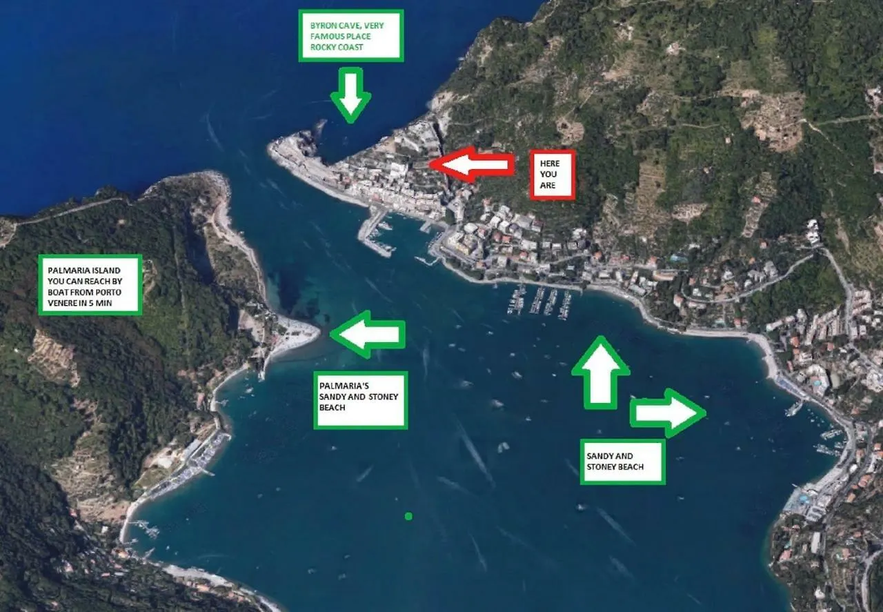 VILLA CASTELLo PORTOVENERE Porto Venere Itálie